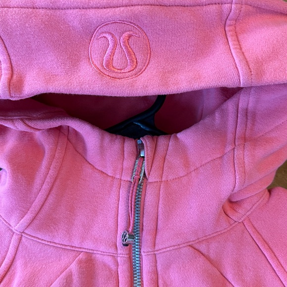 Lululemon Scuba Hoodie Light Cotton Fleece Sz 6 Flash Light Tone - Picture 3 of 6